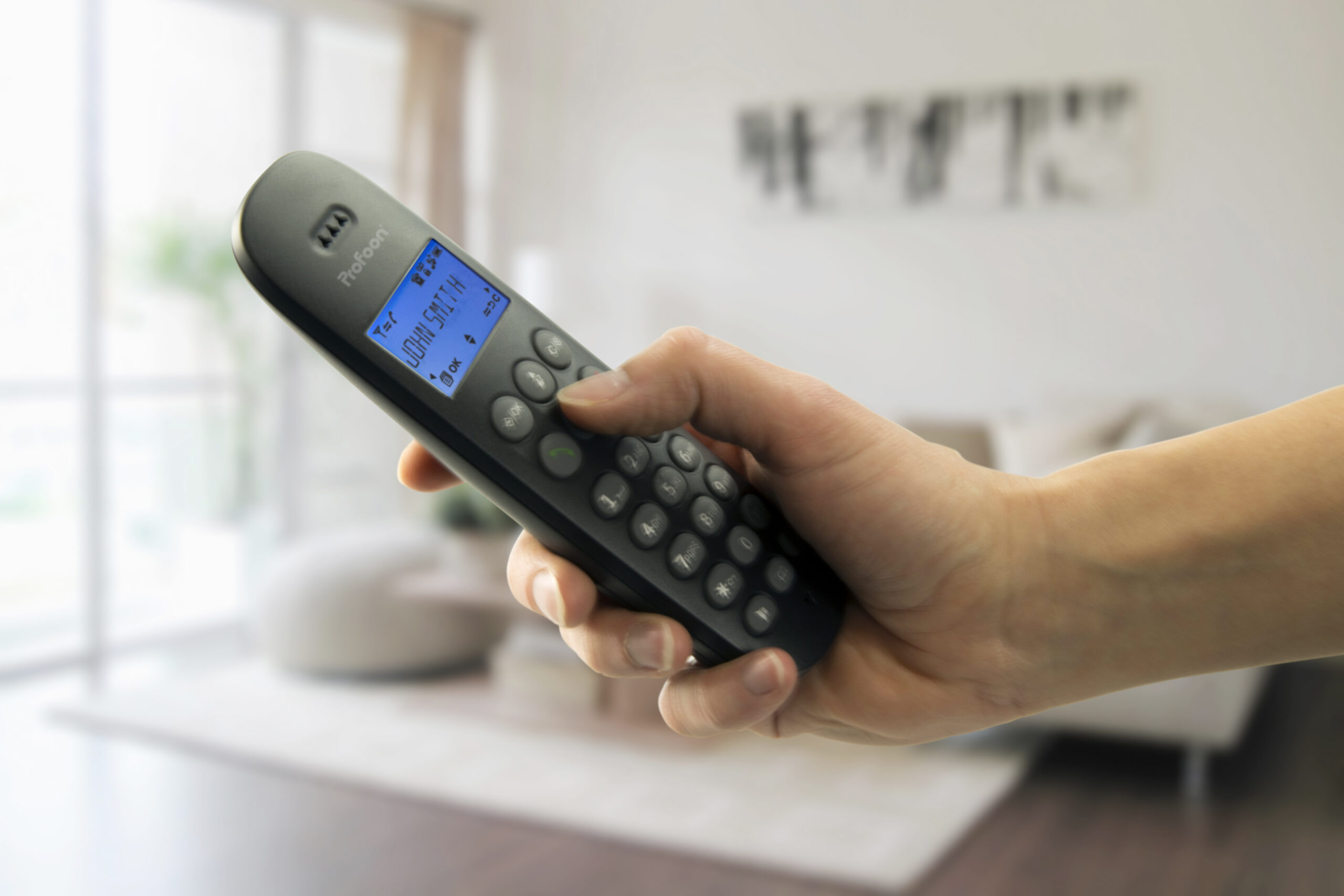 Draadloze telefoon met 2 handsets Zwart - Afbeelding 8