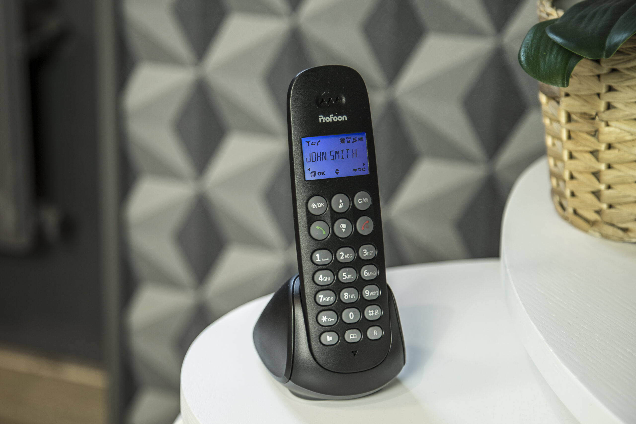 Draadloze telefoon met 2 handsets Zwart - Afbeelding 9