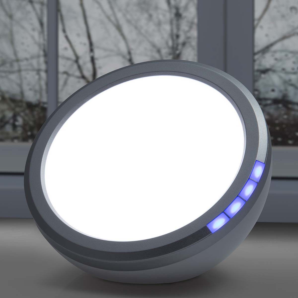 Energielamp / lichttherapielamp Wit/Zilver - Afbeelding 3