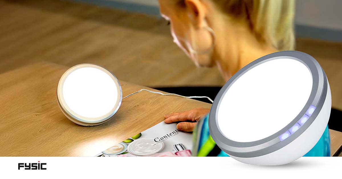 Energielamp / lichttherapielamp Wit/Zilver - Afbeelding 14