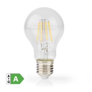 LED-Filamentlamp E27 | A60 | 3.8 W | 806 lm | 2700 K | Warm Wit | Retrostijl | 1 Stuks
