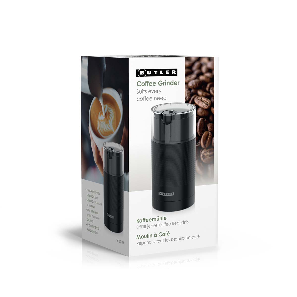 Koffiemolen | 150W | 70g | Zwart - Afbeelding 6
