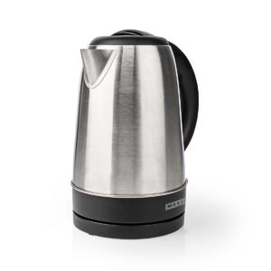 Waterkoker | 1,7 l | 2200 W | Roestvrij staal | 360° pirouette bodem | Verborgen verwarmingselement | Strix® regelaar | Droogkookbeveiliging