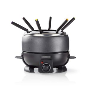 Fondueset | 6 personen | 2,3 l | Regelbare temperatuurregeling | 800 W | Handgrepen met koele touch | Antislipvoetjes | Oververhittingsbeveiliging