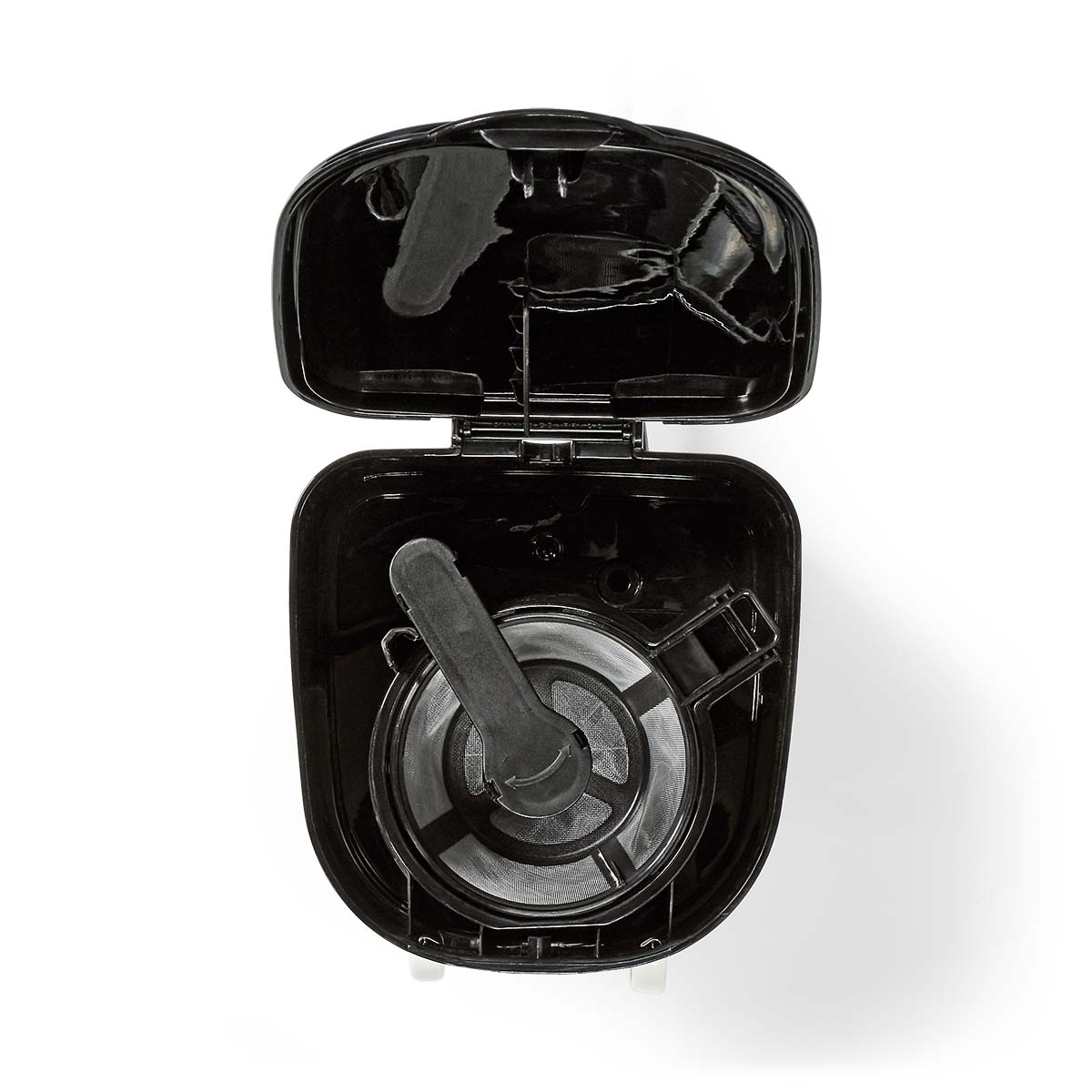 Compact Koffiezetapparaat | 2 Porseleinen kopjes | 0,25 l | 450 W | Automatische uitschakeling | Zwart - Afbeelding 4