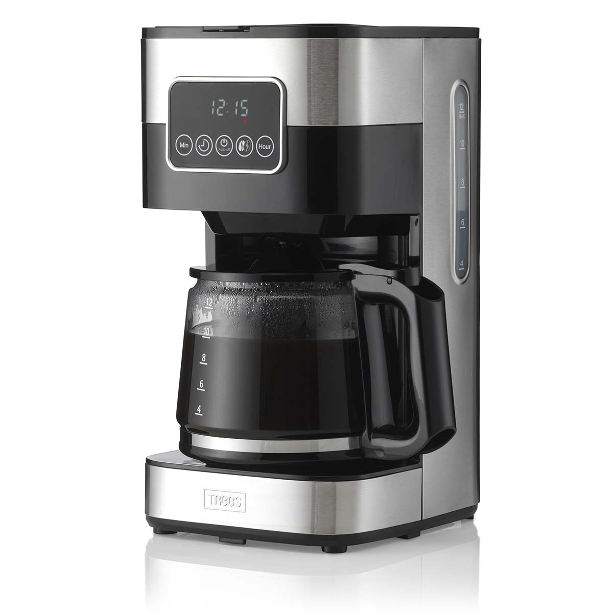 Filter coffee maker 1,5L Stainless Steel - Afbeelding 3