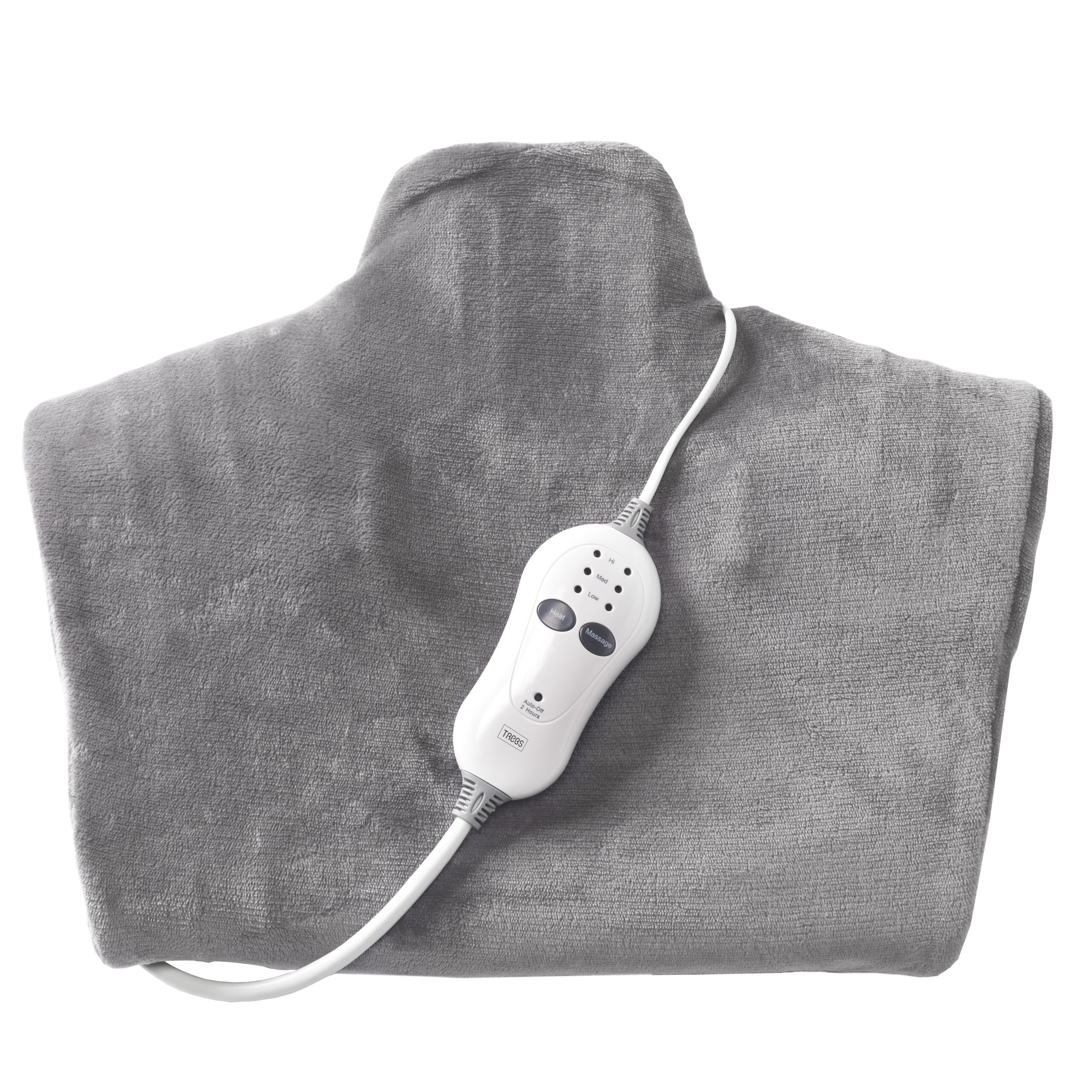 Elektrisch 2-in-1 Warmtekussen en massagekussen Comfortheat Fleece