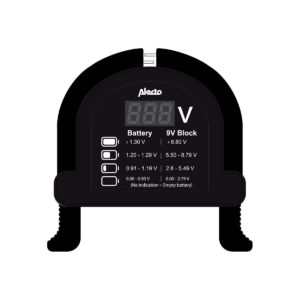 Batterijtester voor AA-AAA-C-D-9V (PP3)-knoopcel