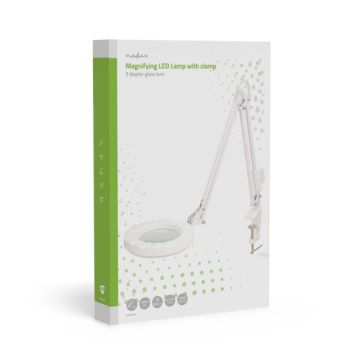 Tafel-Loeplamp | Lenssterkte: 3 Diopter | 6500 K | 6 W | 700 lm | Wit - Afbeelding 10