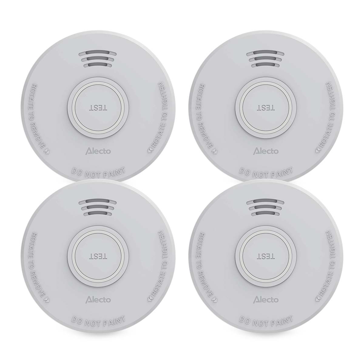 Stand-alone rookmelder met 1 jaar batterij 4 stuks - Afbeelding 3