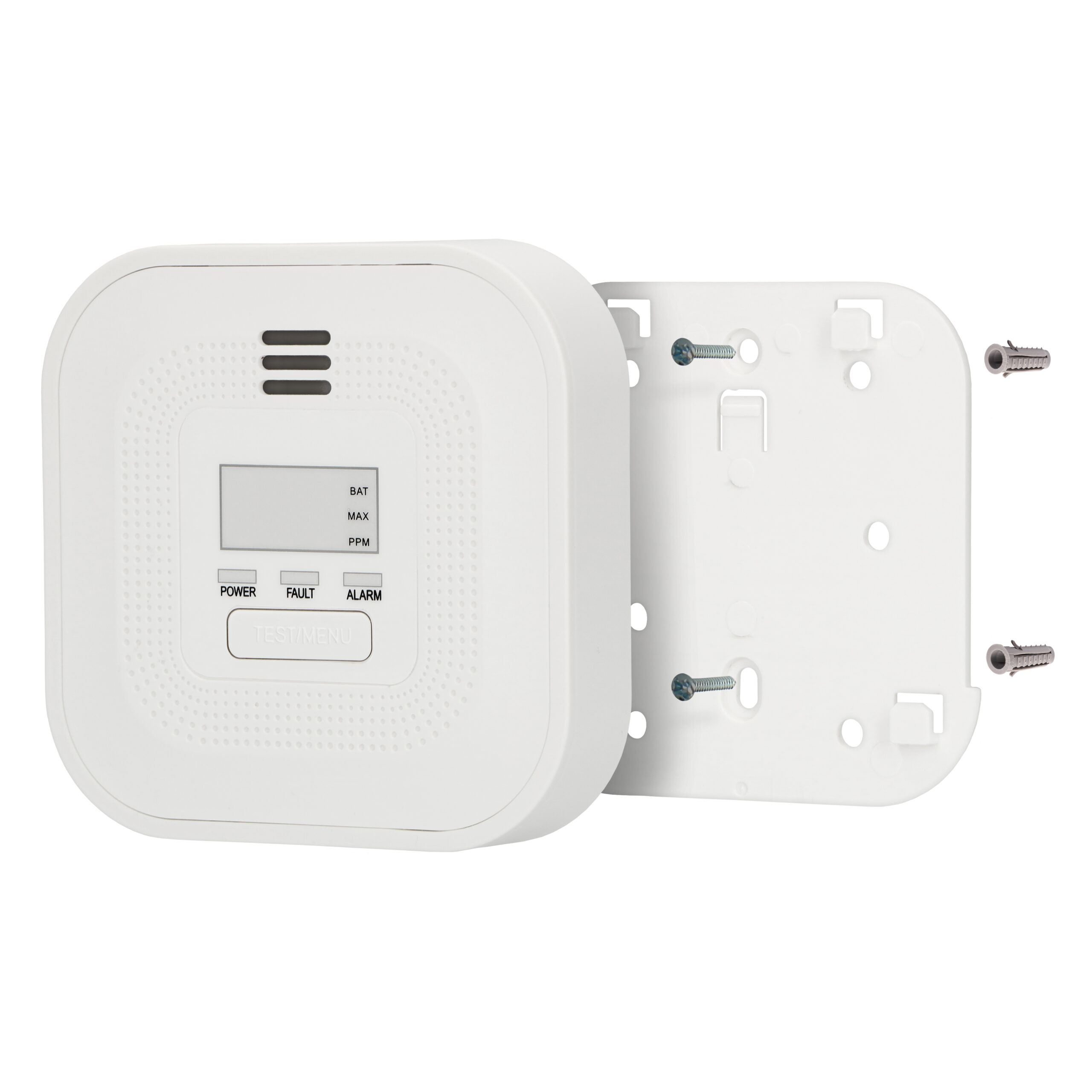 Koolmonoxidemelder met display en 10 jaars sensor en batterij, wit - Afbeelding 11
