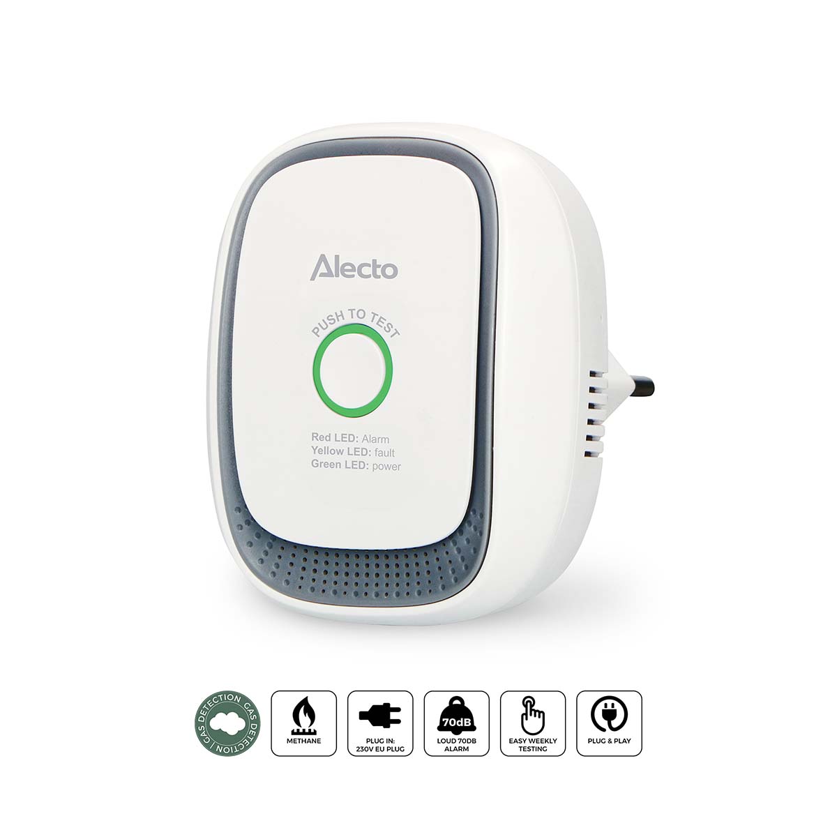 Gasdetector voor methaan