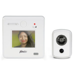 Digitale deurspion met 2,4" display Wit