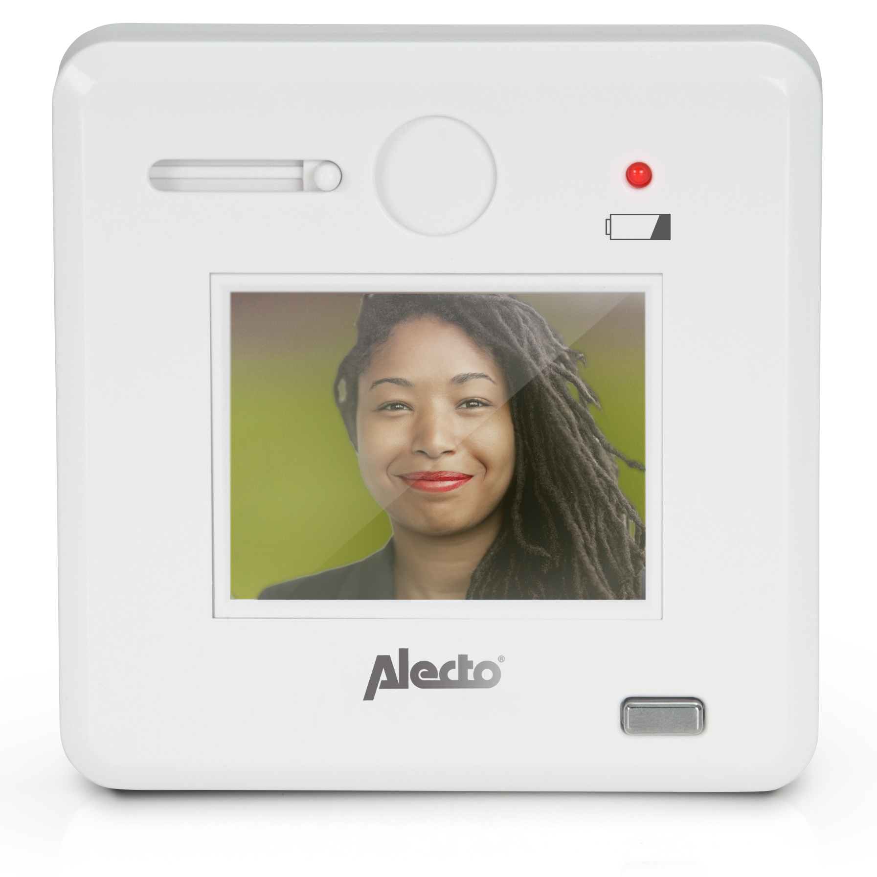 Digitale deurspion met 2,4" display Wit - Afbeelding 2