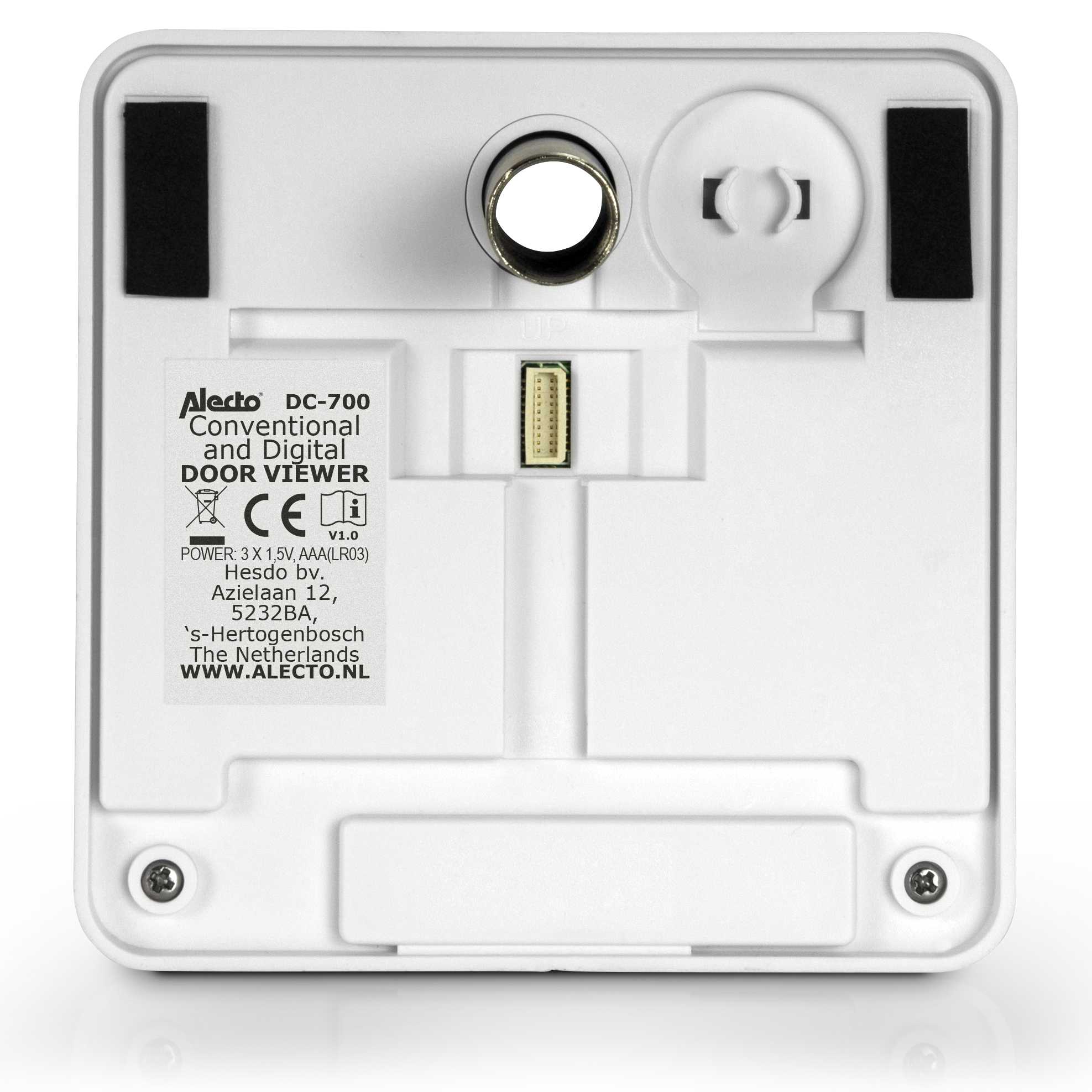 Digitale deurspion met 2,4" display Wit - Afbeelding 4