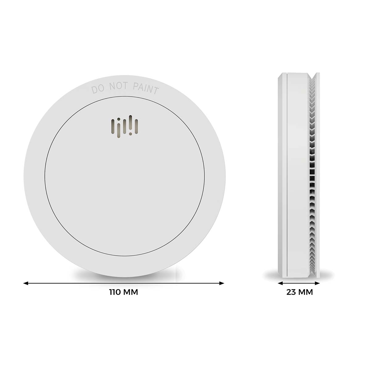 Smoke detector with 10 years battery and sensor runtime White - Afbeelding 5