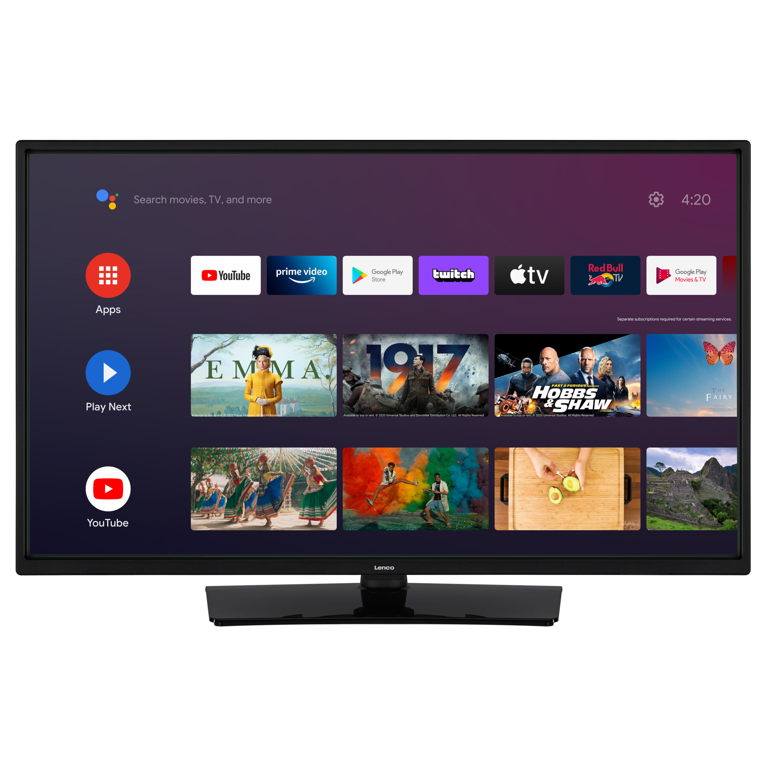 32 inch Smart HD LED TV Bluetooth® 12V - Afbeelding 2