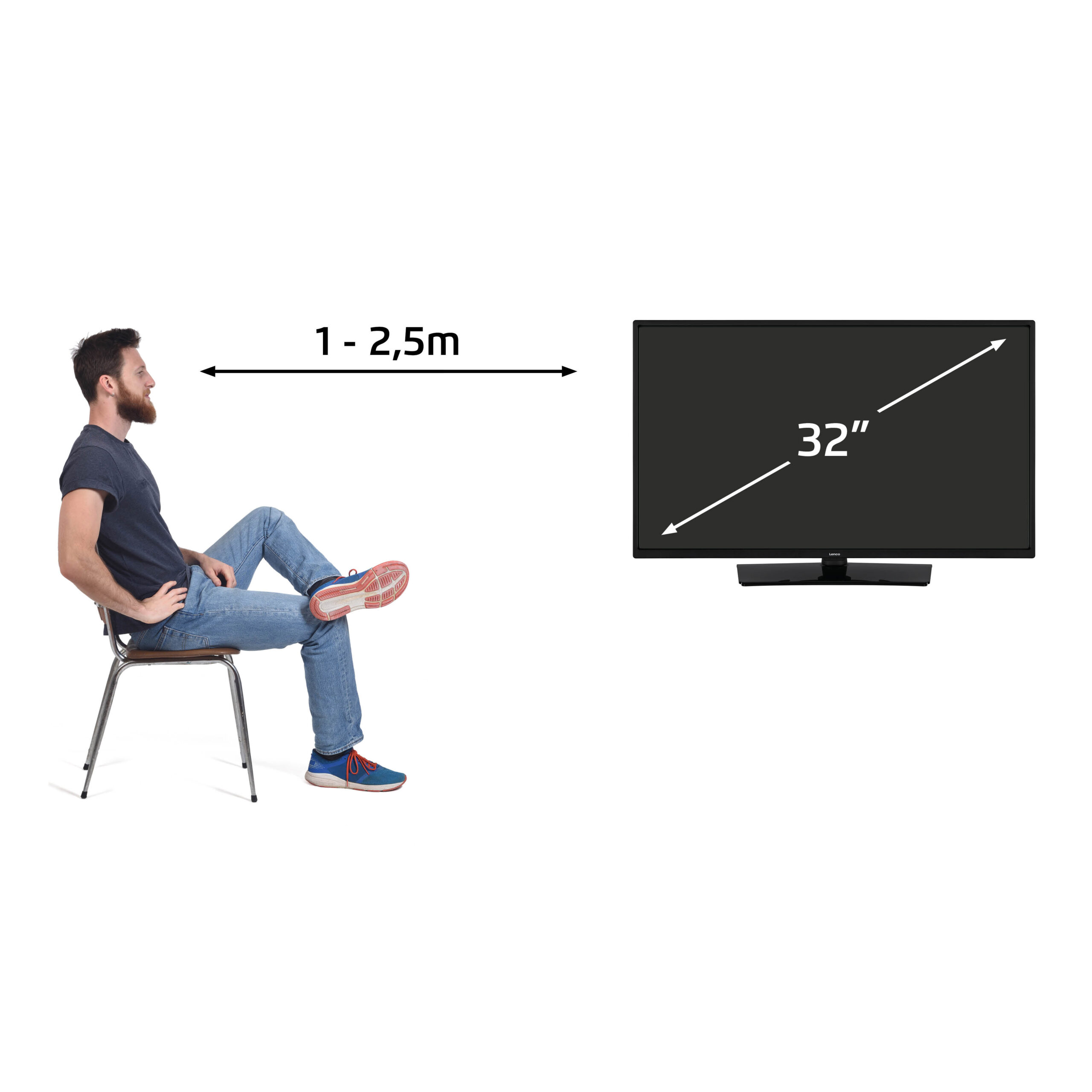 32 inch Smart HD LED TV Bluetooth® 12V - Afbeelding 14