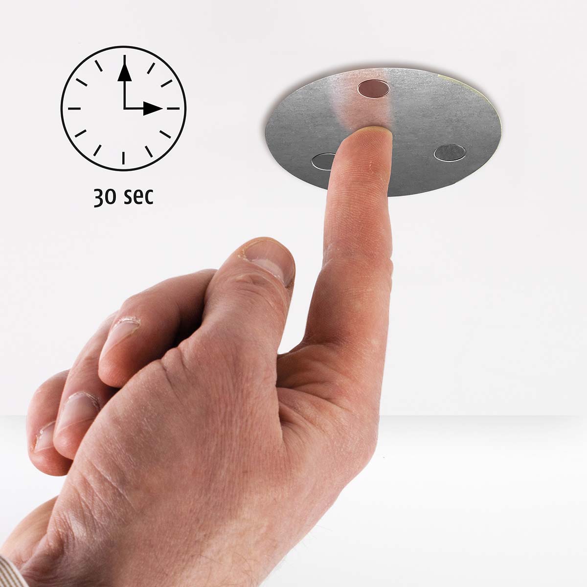 Magnetische montagekit voor rook- en koolmonoxidemelder - Afbeelding 3