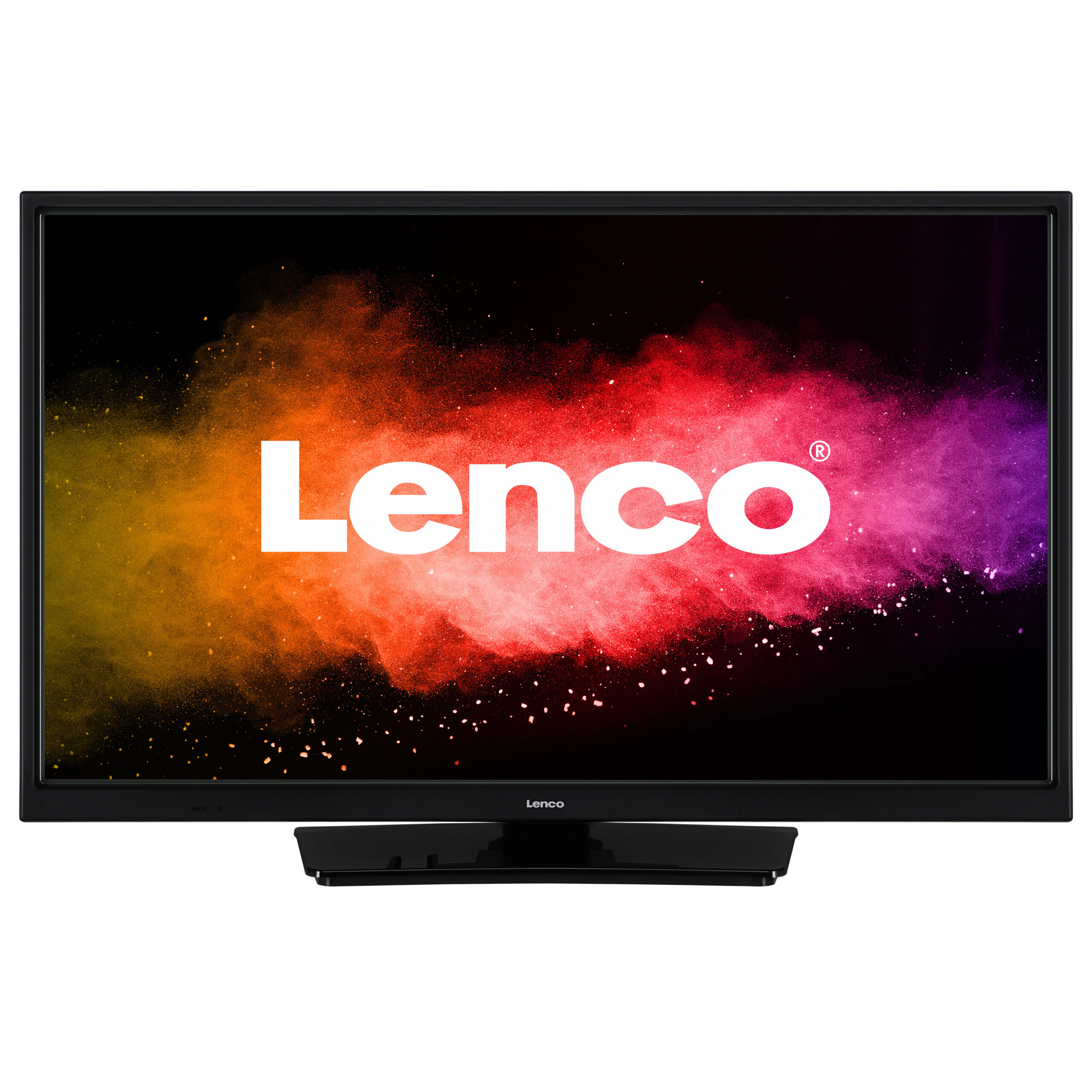24 inch HD LED TV met DVB-T2 DVB-C DVB-S2 12V Zwart - Afbeelding 3