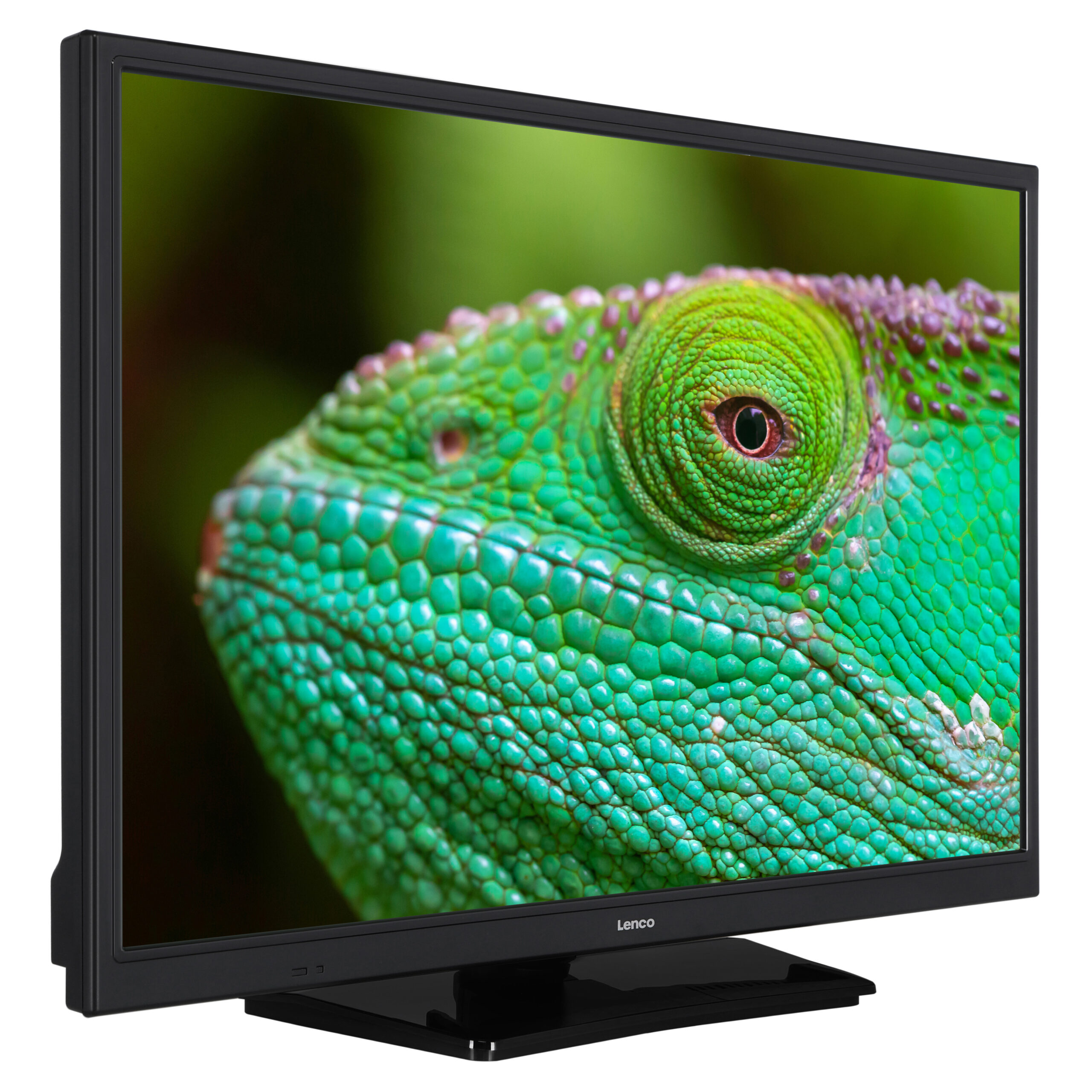 24 inch HD LED TV met DVB-T2 DVB-C DVB-S2 12V Zwart - Afbeelding 4