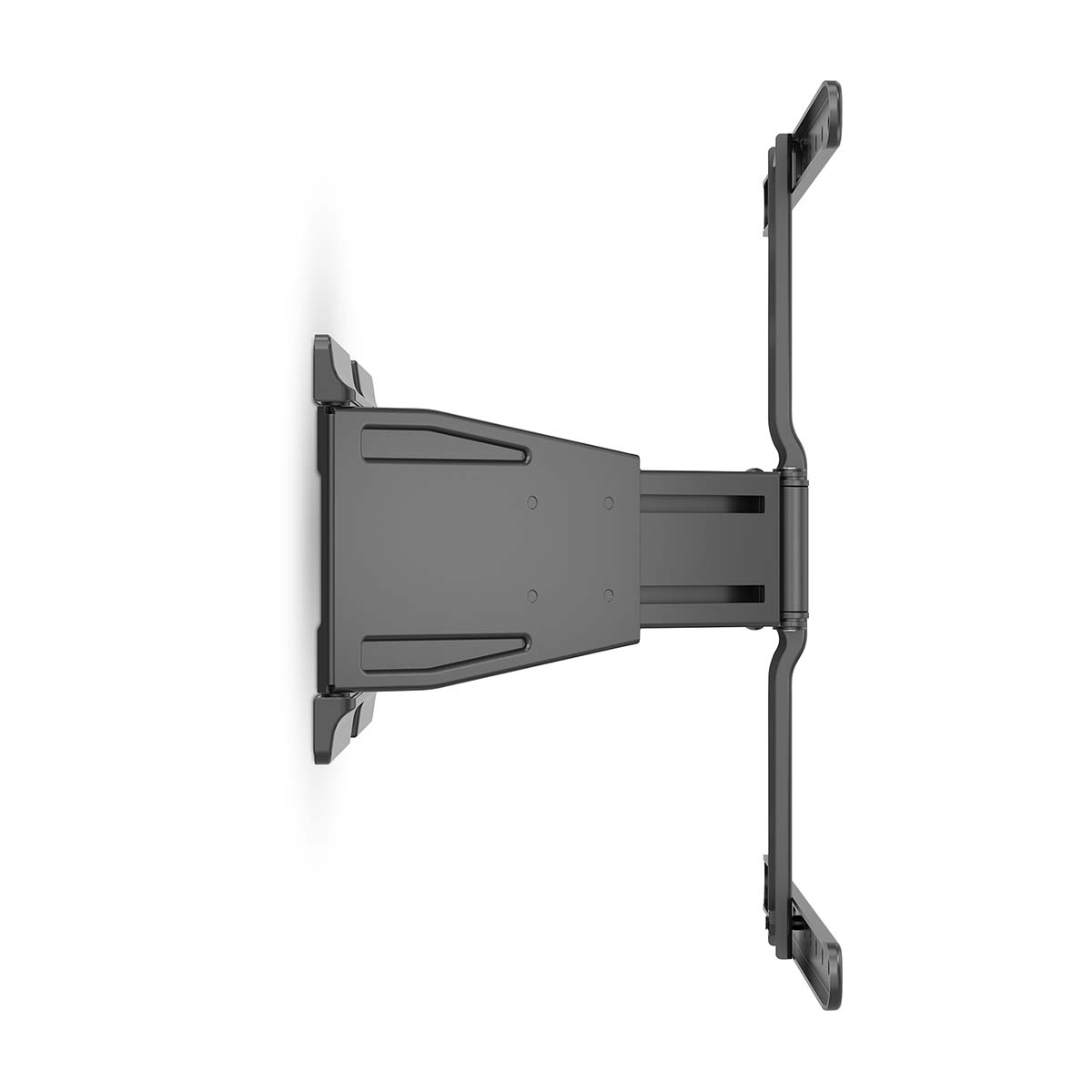 Draai- en Kantelbare TV-Muurbeugel | 43 - 90 " | Maximaal schermgewicht: 50 kg | Kantelbaar | Draaibaar | Minimale muurafstand: 19.6 mm | 2 Draaipunt(en) | ABS / Metaal | Zwart - Afbeelding 5