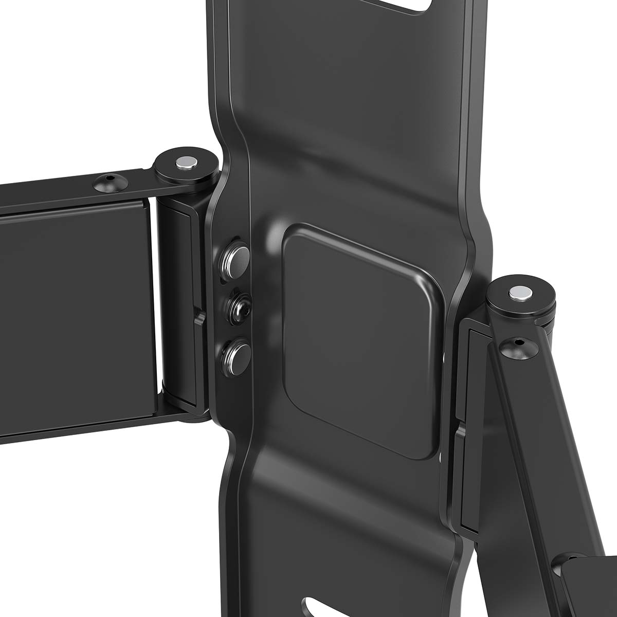 Draai- en Kantelbare TV-Muurbeugel | 43 - 90 " | Maximaal schermgewicht: 50 kg | Kantelbaar | Draaibaar | Minimale muurafstand: 19.6 mm | 2 Draaipunt(en) | ABS / Metaal | Zwart - Afbeelding 6