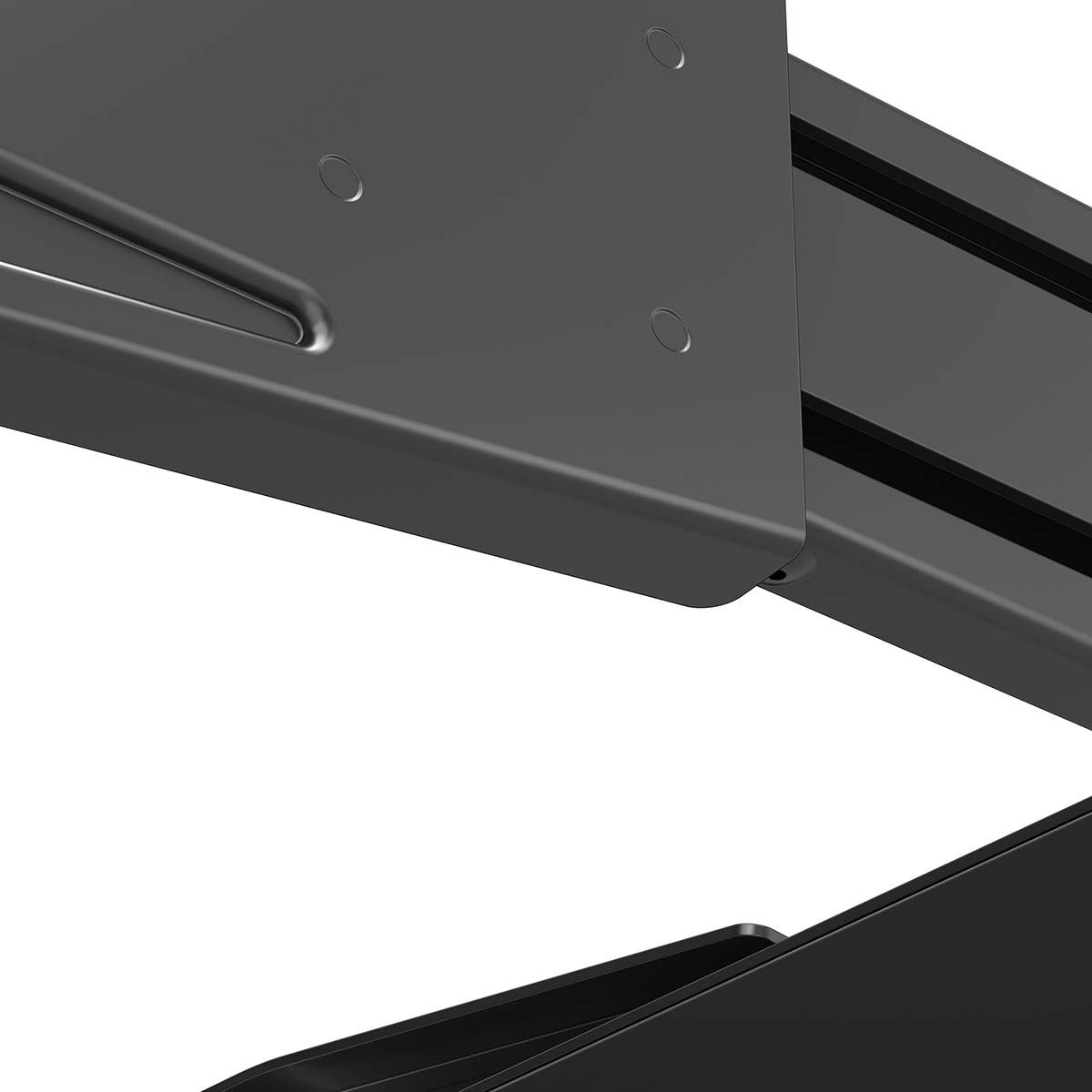 Draai- en Kantelbare TV-Muurbeugel | 43 - 90 " | Maximaal schermgewicht: 50 kg | Kantelbaar | Draaibaar | Minimale muurafstand: 19.6 mm | 2 Draaipunt(en) | ABS / Metaal | Zwart - Afbeelding 7