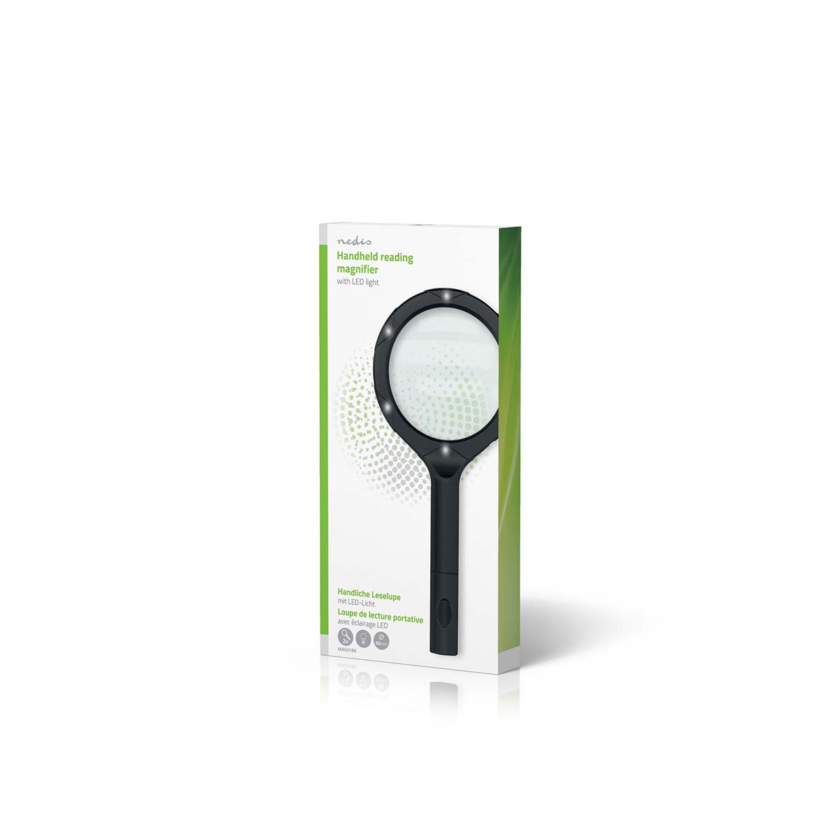 Handloep | Lenssterkte: 4 Diopter | 10000 K | 0.05 W | 9 lm | Zwart - Afbeelding 13