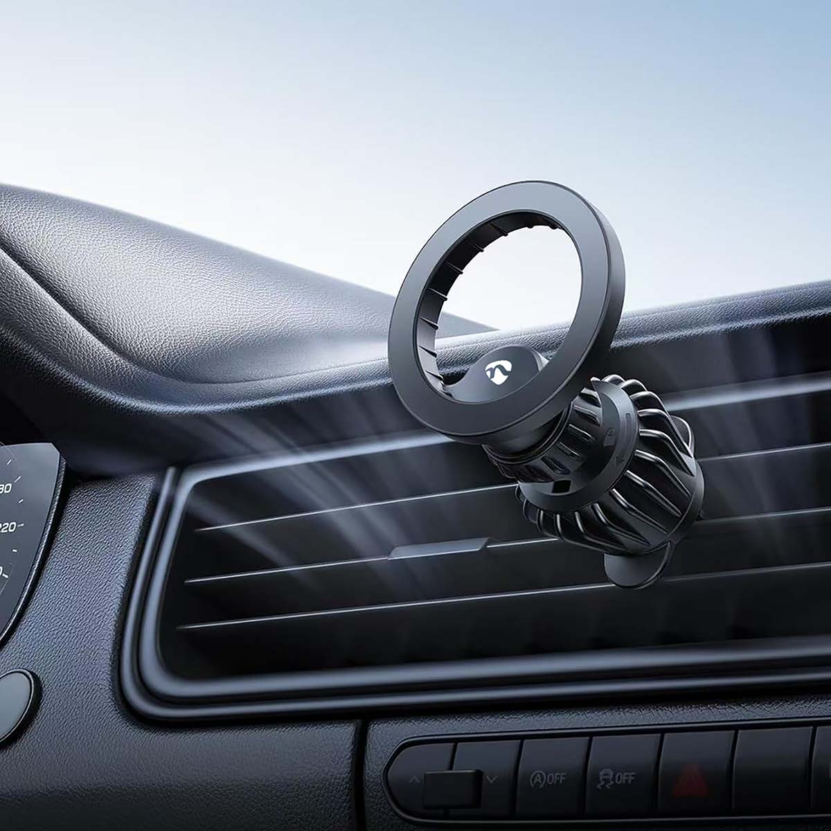 Smartphonehouder Auto | Magnetisch | Luchtventilatie in de auto | Universeel | Verstelbare hoek - Afbeelding 5