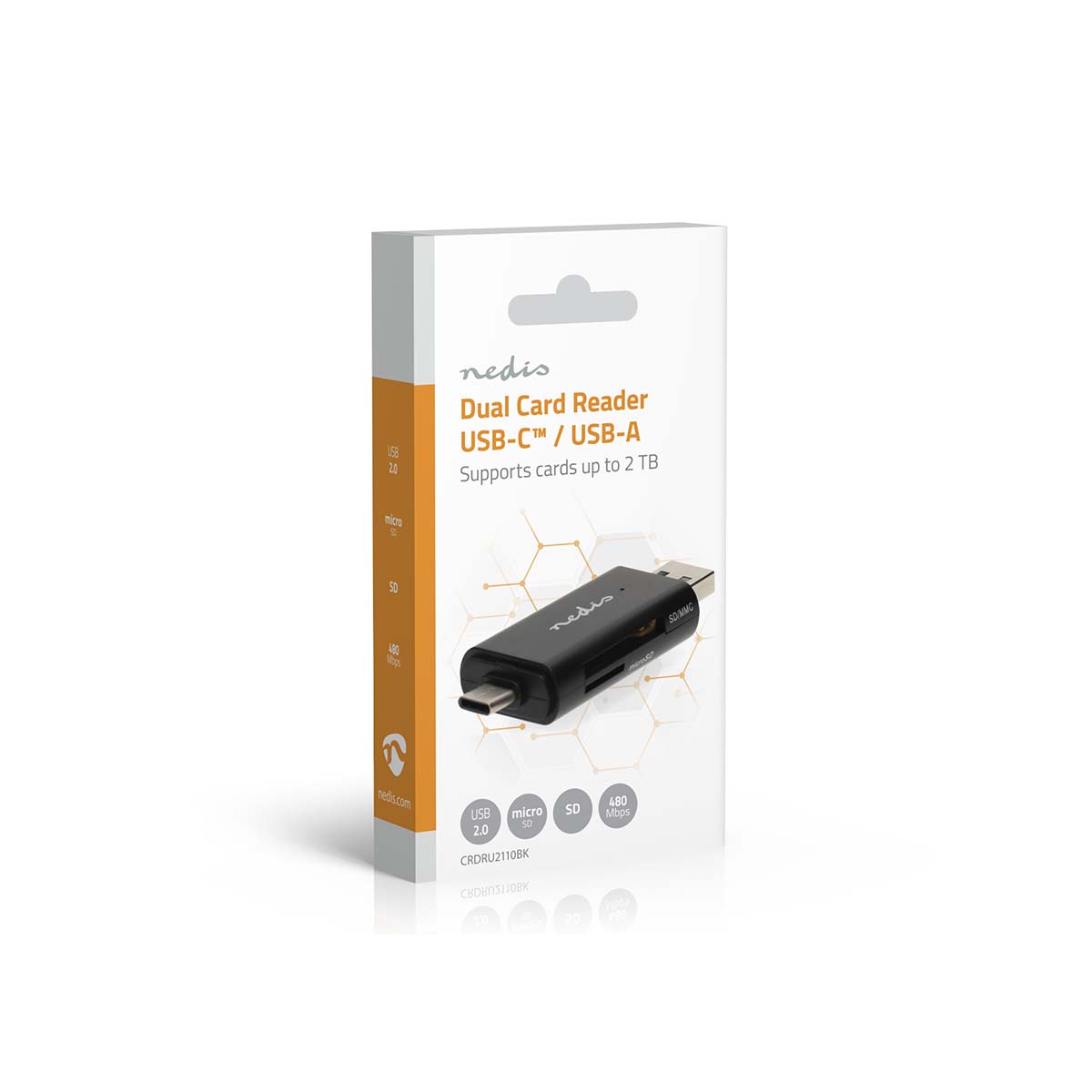 Kaartlezer | microSD (TF) / microSDHC (TF) / microSDXC (TF) / SD / SDHC / SDXC | USB 2.0 - Afbeelding 11