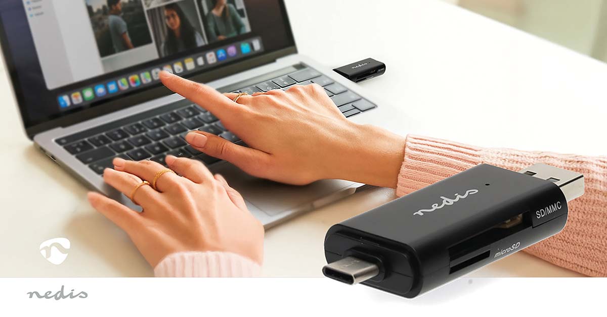Kaartlezer | microSD (TF) / microSDHC (TF) / microSDXC (TF) / SD / SDHC / SDXC | USB 2.0 - Afbeelding 12