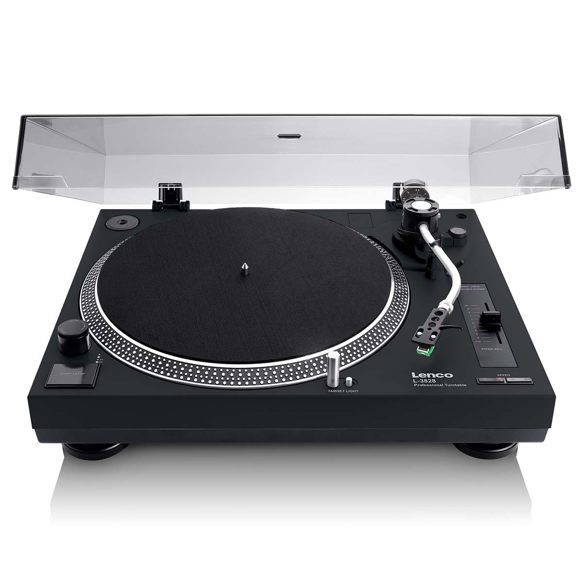 Direct drive Record Player with USB / PC Encoding CE-US Black