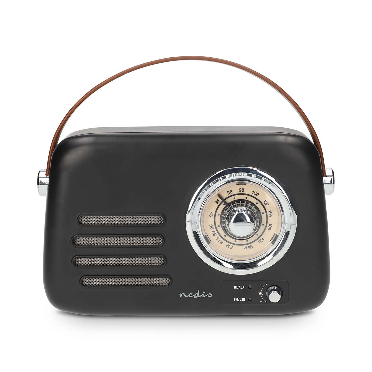 FM-Radio | Draagbaar Model | Bluetooth® / FM | Accu gevoed / USB Gevoed | Analoog | 10 W | Bluetooth® | Zwart - Afbeelding 4