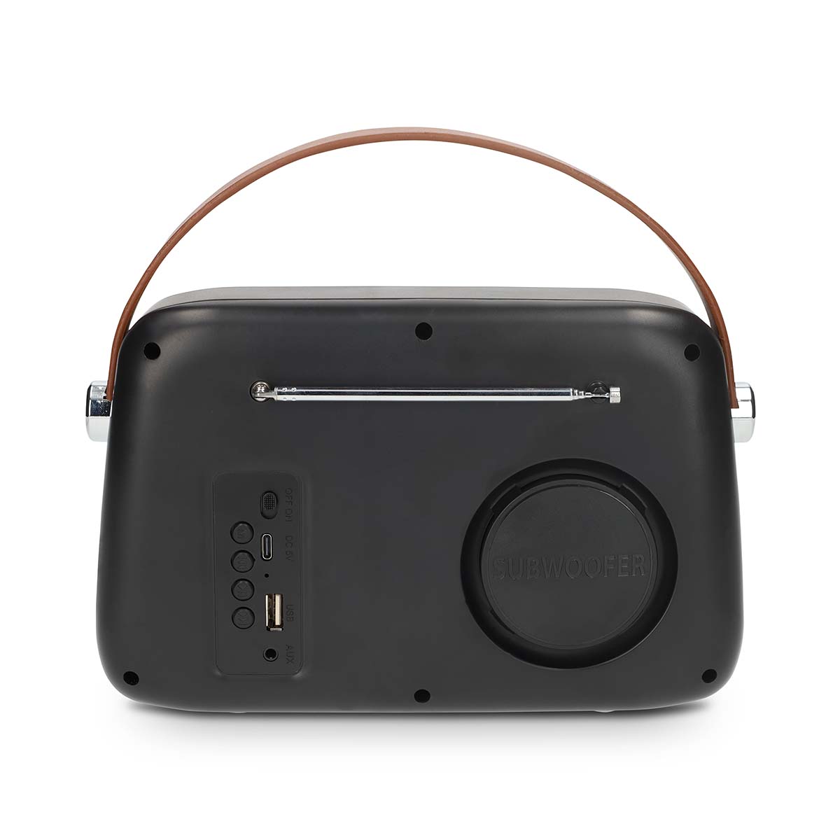 FM-Radio | Draagbaar Model | Bluetooth® / FM | Accu gevoed / USB Gevoed | Analoog | 10 W | Bluetooth® | Zwart - Afbeelding 6