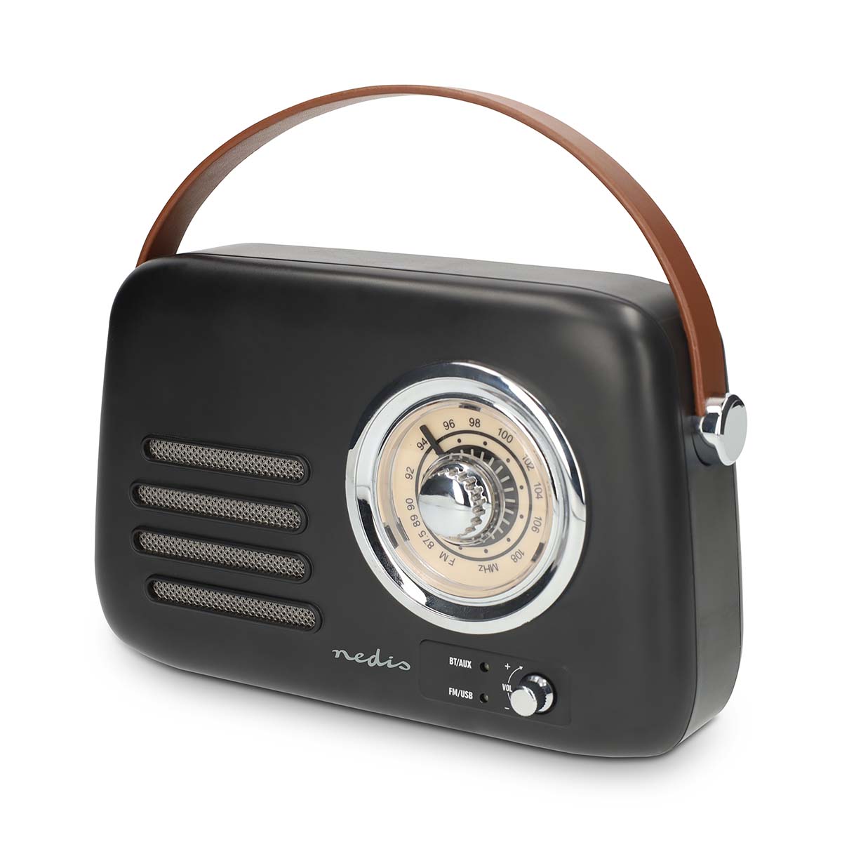 FM-Radio | Draagbaar Model | Bluetooth® / FM | Accu gevoed / USB Gevoed | Analoog | 10 W | Bluetooth® | Zwart - Afbeelding 8