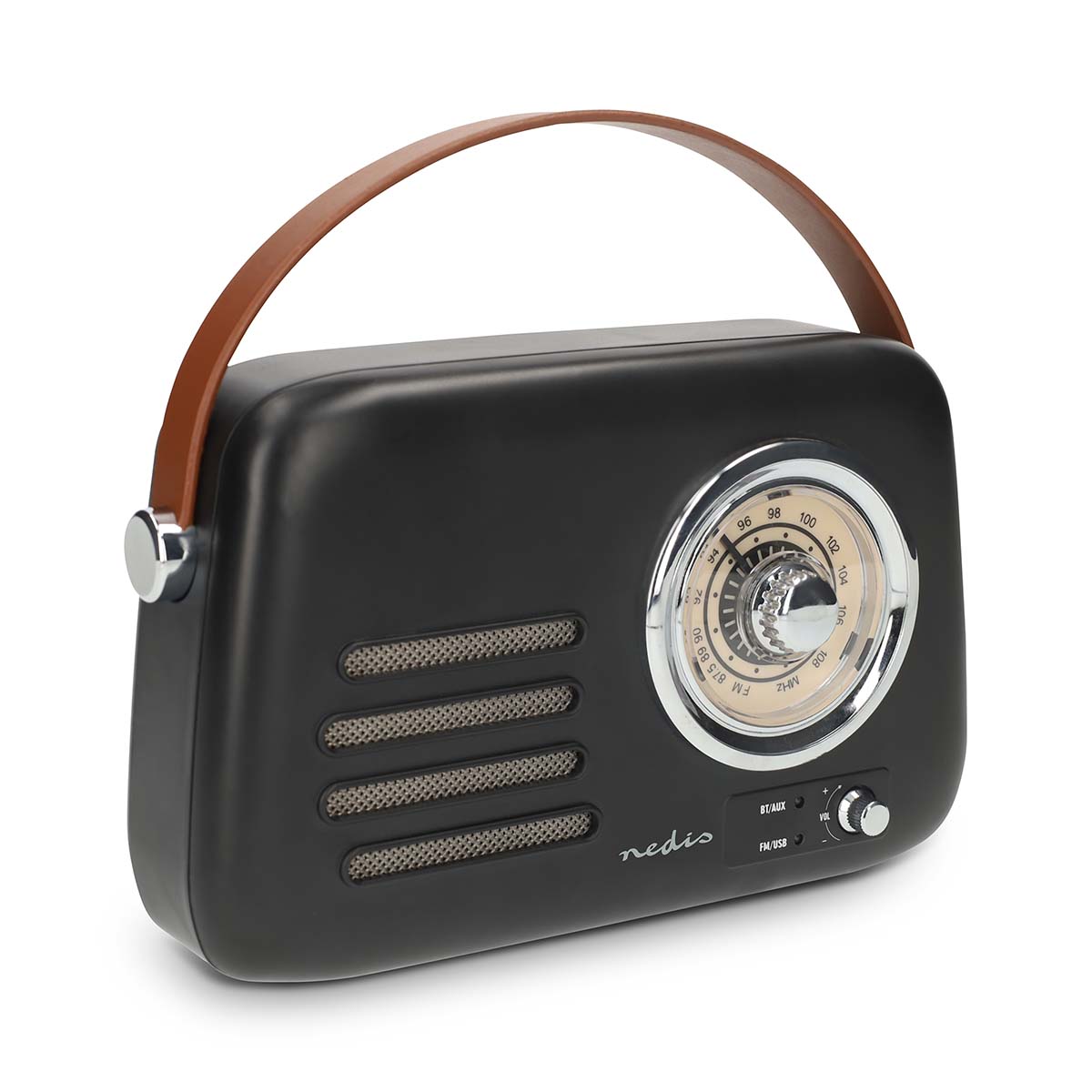 FM-Radio | Draagbaar Model | Bluetooth® / FM | Accu gevoed / USB Gevoed | Analoog | 10 W | Bluetooth® | Zwart - Afbeelding 9