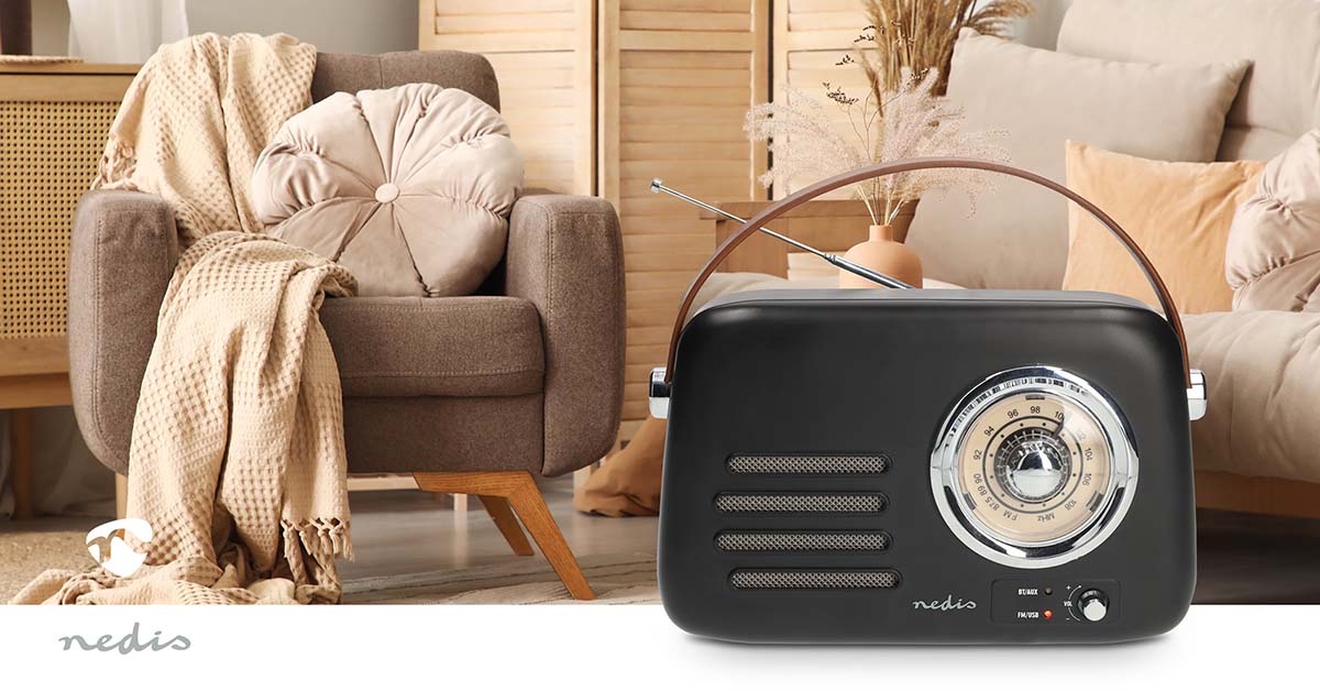 FM-Radio | Draagbaar Model | Bluetooth® / FM | Accu gevoed / USB Gevoed | Analoog | 10 W | Bluetooth® | Zwart - Afbeelding 13