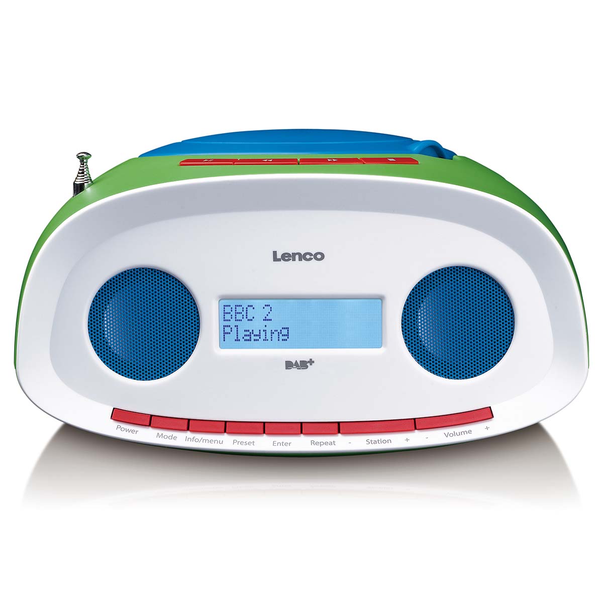 Draagbare DAB+/FM-radio met CD- en USB-speler