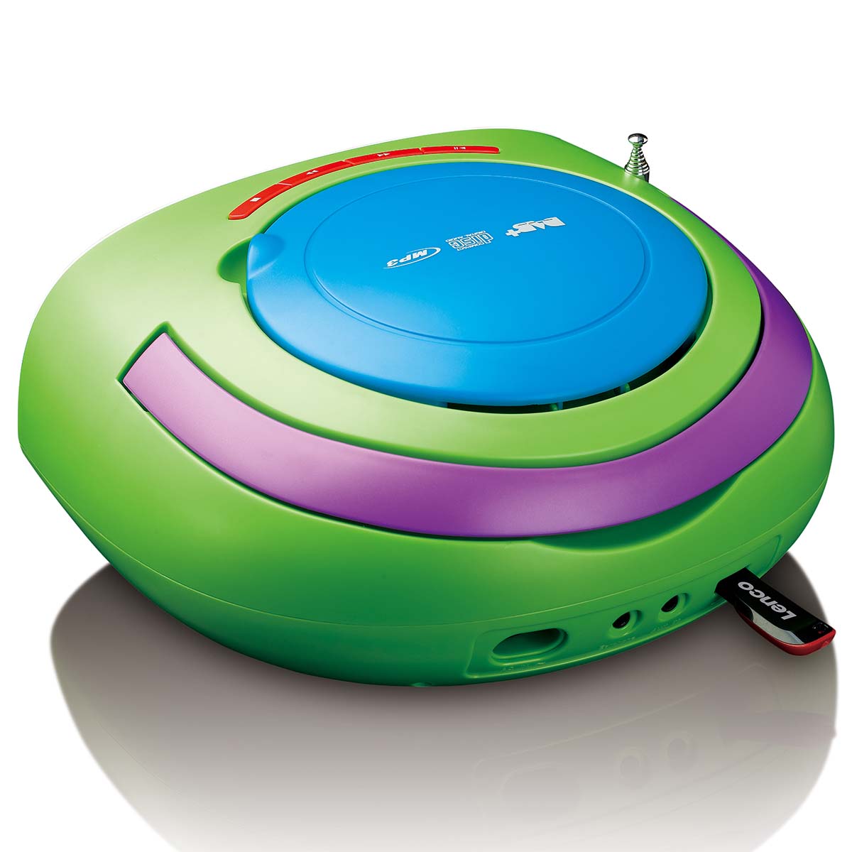 Draagbare DAB+/FM-radio met CD- en USB-speler - Afbeelding 2