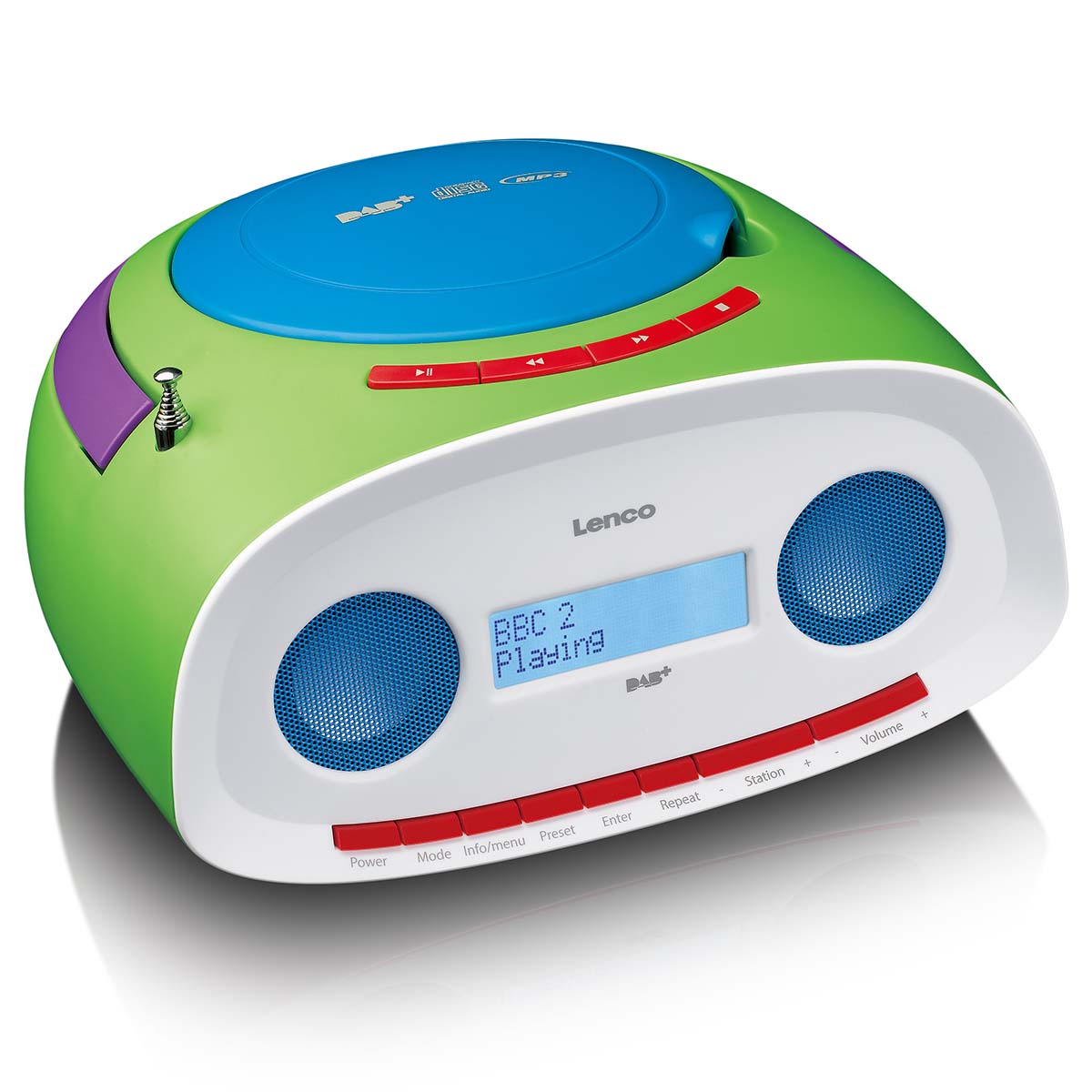 Draagbare DAB+/FM-radio met CD- en USB-speler - Afbeelding 3