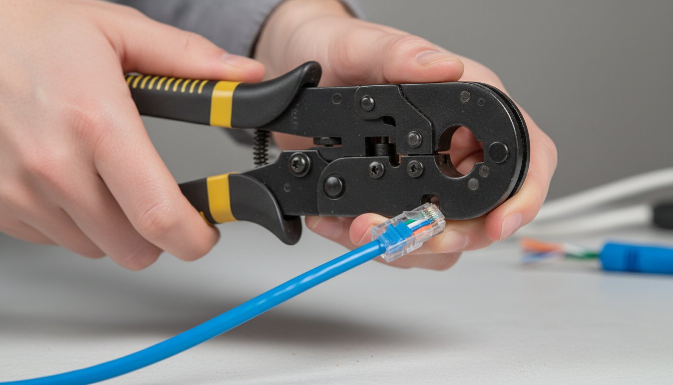 UTP kabel repareren met krimptang: De complete gids voor een storingsvrije verbinding