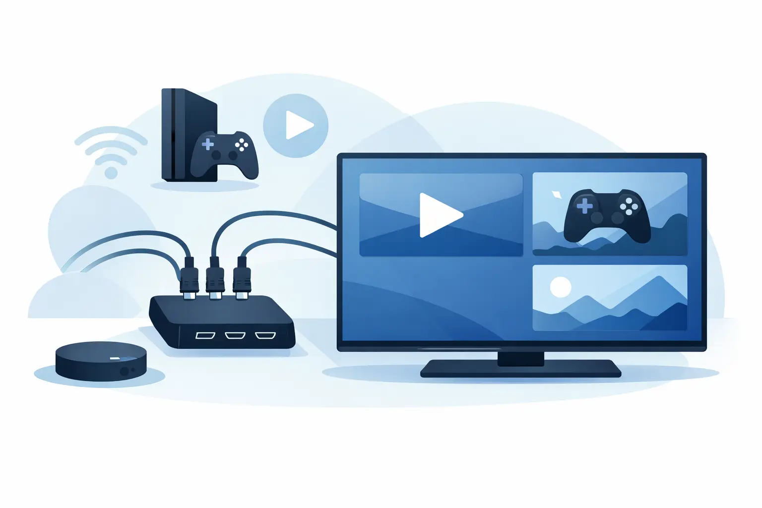 HDMI splitter aansluiten op je tv: zo werkt het