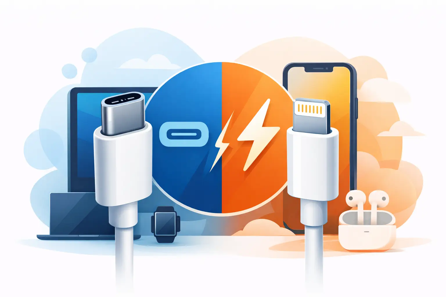 USB-C of Lightning kiezen voor je apparaat