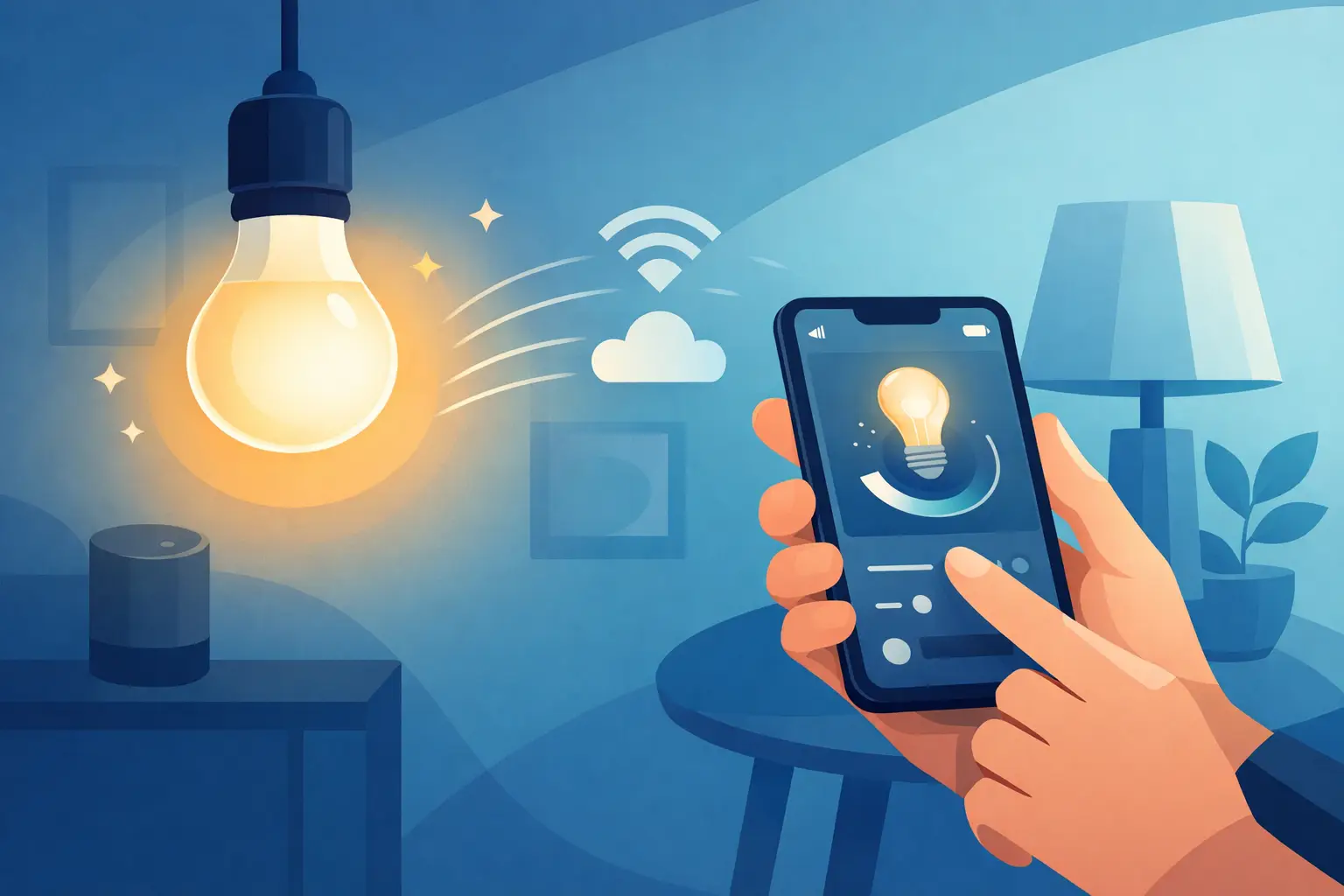 Slimme lamp koppelen aan app: zo werkt het
