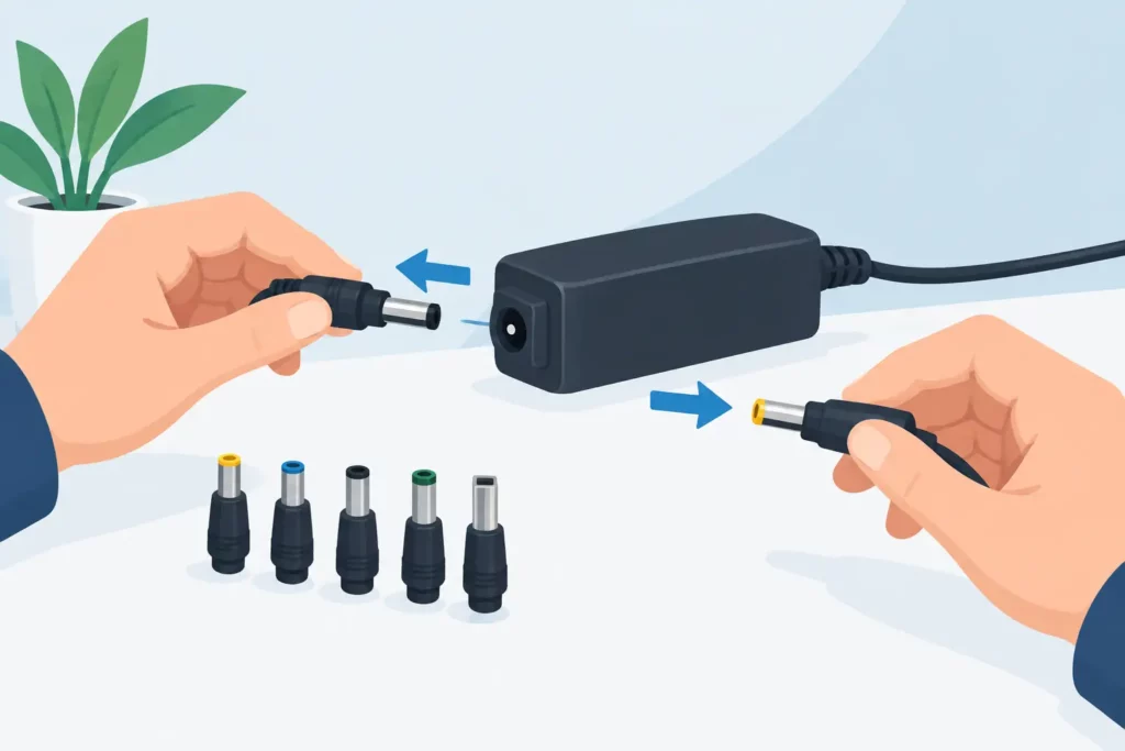 DC plug vervangen aan een adapter: zo werkt het