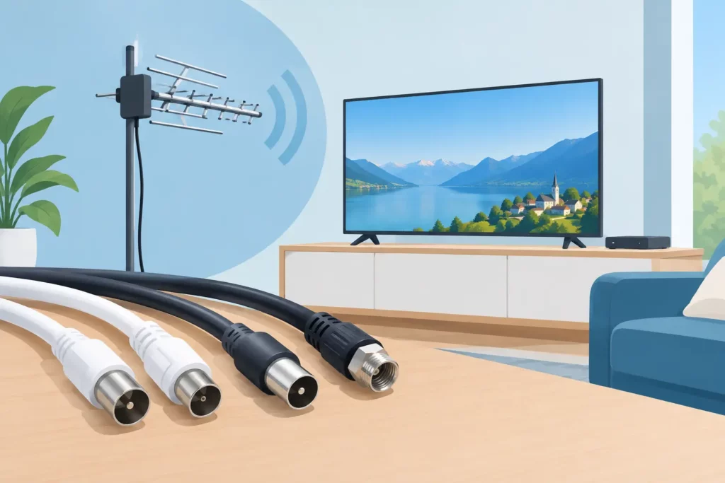 Welke antennekabel voor digitale televisie kies je?